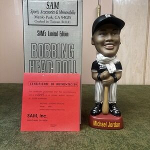 Michael Jordan Birmingham Barons SAM's Limited Edition Bobbing Head 5048/10000
